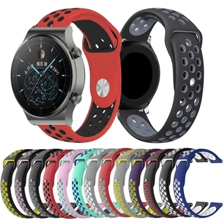 Dây đeo silicone 22mm có thể điều chỉnh cho đồng hồ Huawei Gt 2 Pro / Honor Gs Pro / Gtr 2 / Amazfit Gtr 2e