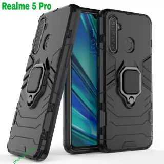 Ốp lưng Realme 5 Pro / V13 / Realme Q / Q2 / Realme Q3 / Q3 Pro / Q5 / Q5 Pro Iron Man Iring siêu bền giá đỡ xem phim