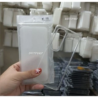 Xiaomi Mi 10S_Ốp lưng dẻo TPU trong suốt có Gờ bảo vệ camera