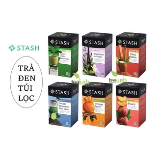 Trà túi lọc Stash - trà đen, trà xanh các vị