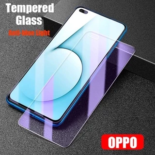 Kính Cường Lực Chống Ánh Sáng Xanh cho OPPO Reno 6 6z 5 4 SE 4Z 4G Lite 3 Pro 2Z 2F 2 10x Zoom F11 F9 R17 R9s Plus 4G 5G