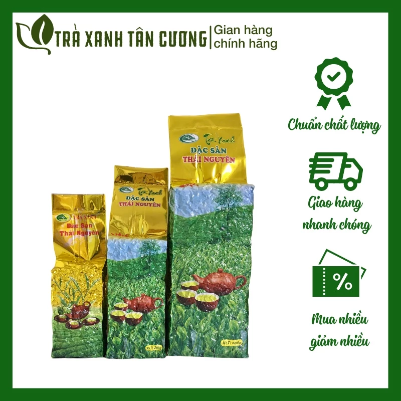 Trà xanh Thái Nguyên Thơm Ngon ( Chè Sạch 100%) Đệ nhất danh trà
