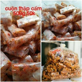 500g Bánh tráng cuộn thập cẩm long an