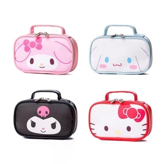 Kawaii Sanriod Anime Series Hello Kittyd My Melody Kuromi Ins Phong Cách Đa Năng Du Lịch Tay Túi Đựng Mỹ Phẩm Túi Rửa Hộp Bảo Quản