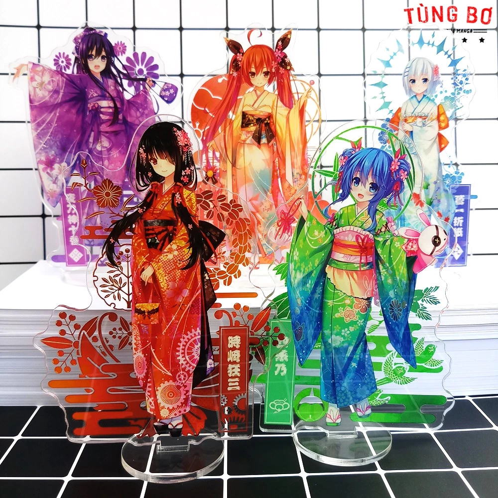 [Standee] Tượng Mica Anime Date A Live (Trang Phục Kimono)