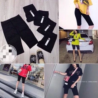 Quần Legging Lửng Nữ 🌸 Legging ngố nâng mông SIÊU HOT