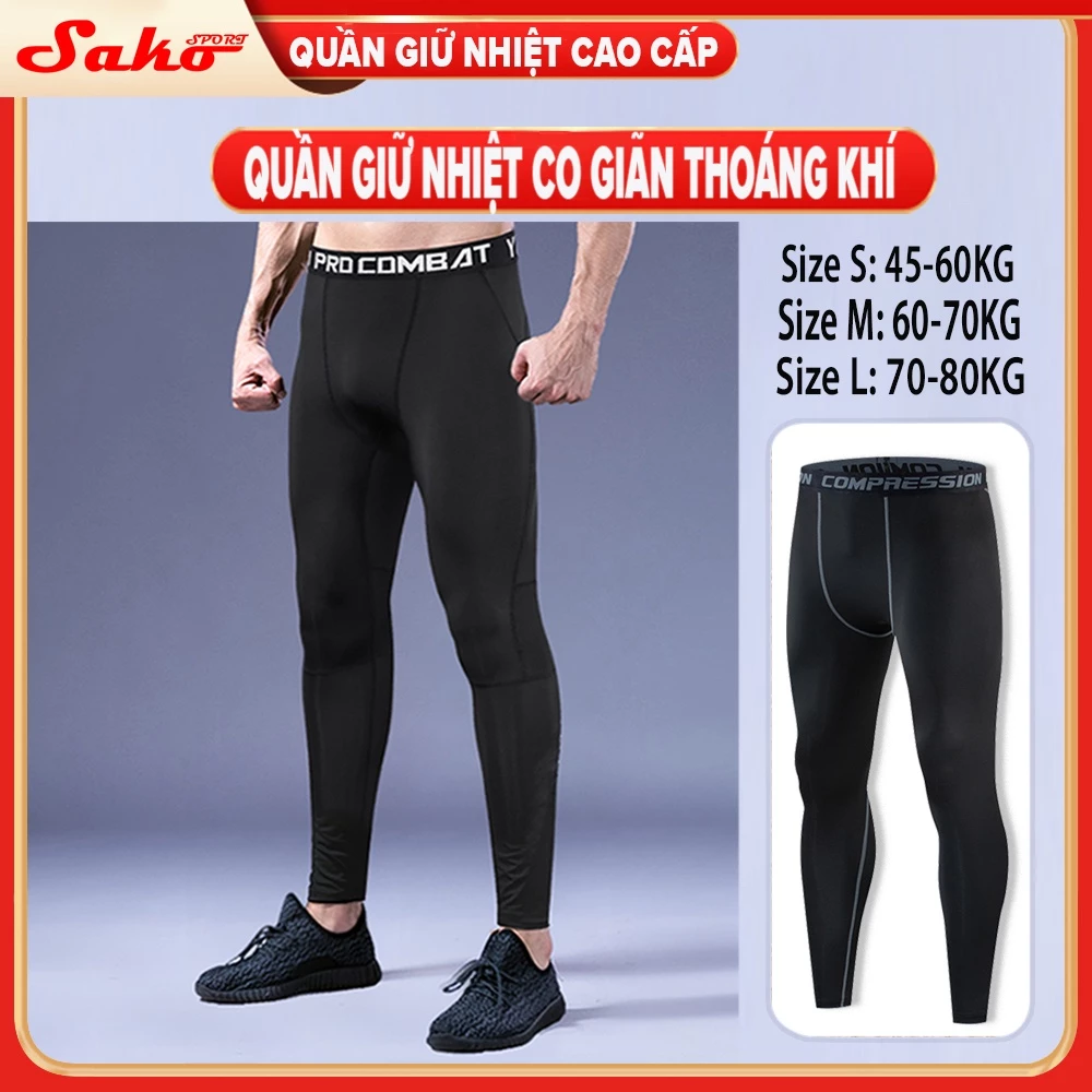 Quần Giữ Nhiệt Nam Combat Pro Cao Cấp SAKO SPORT