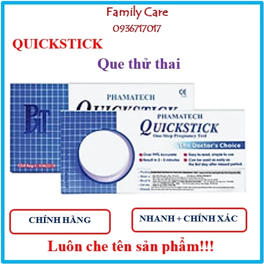 Combo 5 que thử thai Quickstick - USA