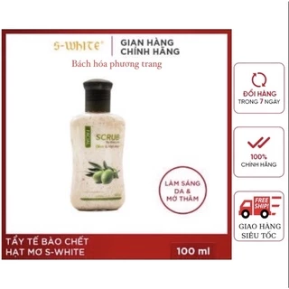 Muối Tẩy Tế Bào Chết Hạt Mơ Swhite Cho Mặt