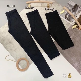 Quần Legging Thái Cuộn Tím Siêu Hot, Quần Legging Đùi,Lửng Ngố, Dài Nâng Mông Cạp Cao Siêu Co Giãn Loại 1 Big Size