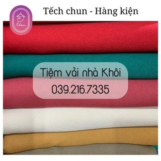 Vải Tếch Hàn Quốc nhập khẩu từ xứ sở kim chi may blazer, suit, váy công sở sang xịn mịn