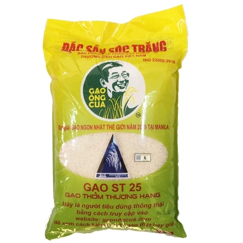 Gạo ST25 Gạo Ông Cua Chính hãng 5Kg