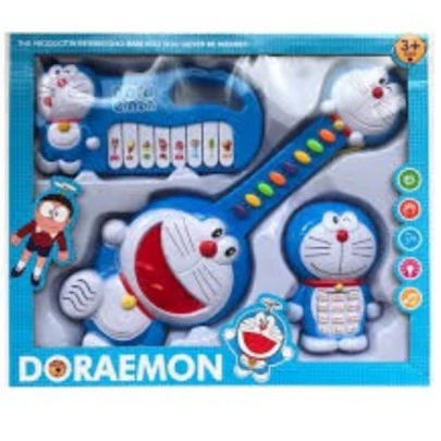 [Sale 50%]  Bộ đàn 3 chi tiết DOREMON cho bé Happykids