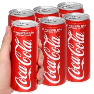 Lốc Coca Cola 6Lon 320ml