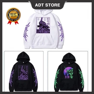 💥 Sale 50% 🎁 Áo hoodie in hình ANIME NEON GENESIS EVANGELION phong cách đường phố cá tính cho nam và nữ 💛