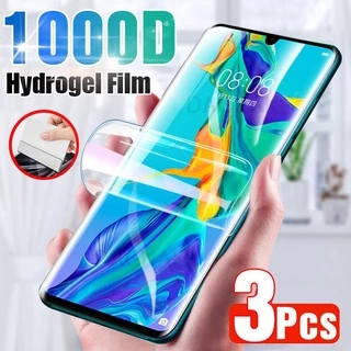 3 Miếng dán hydrogel bảo vệ màn hình dành cho Huawei P30 Pro P20 Lite P40 P10 Mate 10 20 30 40 Pro Lite P Smart 2019 Z