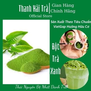 Bột Trà Xanh Thái Nguyên Gói 500g Bột Đắt Mặt Nguyên Chất