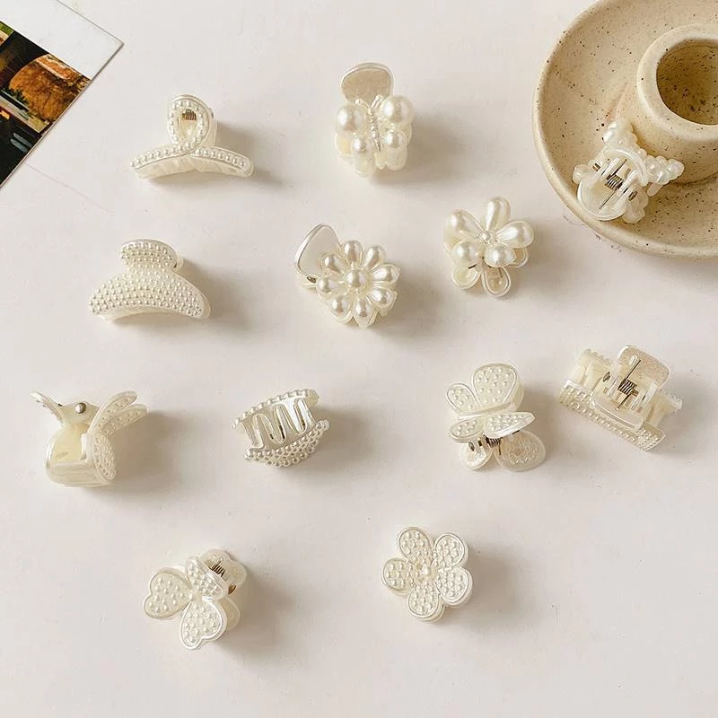 (Set 5 chiếc) Kẹp tóc càng cua mini, kẹp tóc nữ nhỏ xinh kiểu dáng Hàn Quốc thời trang