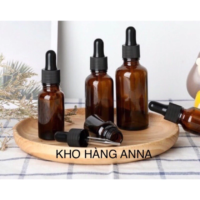 COMBO 10 CHAI THUỶ TINH BÓP GIỌT 10ml