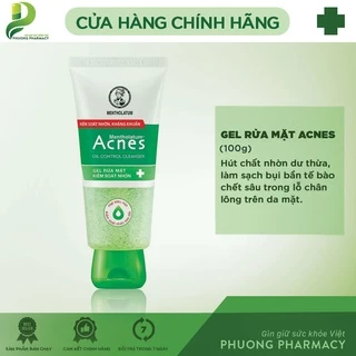 Gel rửa mặt Acnes kiểm soát nhờn 100g