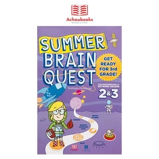 Sách Summer Brain Quest grade 2&3 - Á Châu Books ( 7 - 8 tuổi )