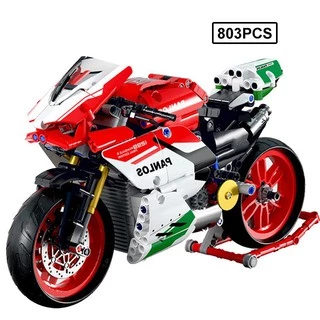 (Có Sẵn )đồ chơi Lắp ráp Technic XE MOTO DUCATI 1299 PANIGALER FINAL EDITION 672001