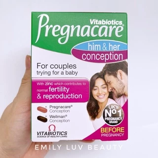 Vitamin Pregnacare Him Her Conception tăng khả năng thụ thai Uk