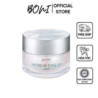 Kem ốc sên dưỡng trắng da Goodal Premium Snail Tone Up Cream giúp da săn chắc, cung cấp độ ẩm cho da