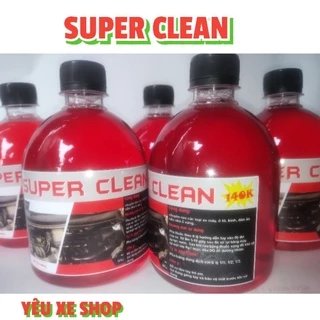 SUPER CLEAN DUNG DỊCH TẨY RỬA Ố VÀNG KHOANG ĐỘNG CƠ Ô TÔ , GẦM Ô TÔ , LAZANG , TẨY RỬA ĐẦU BÒ LỐC MÁY SIÊU ĐẬM ĐẶC