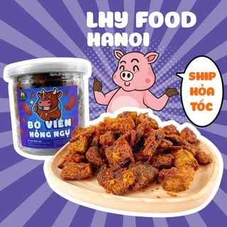 Khô bò viên cay 250g🍟FREESHIP🍟 LhyFood đồ ăn vặt Hà Nội vừa ngon vừa rẻ