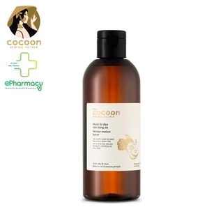 Nước Cân Bằng Cocoon Bí Đao - Winter Melon Toner Cân Bằng Độ pH, Giảm Dầu & Mụn Ẩn 310mL