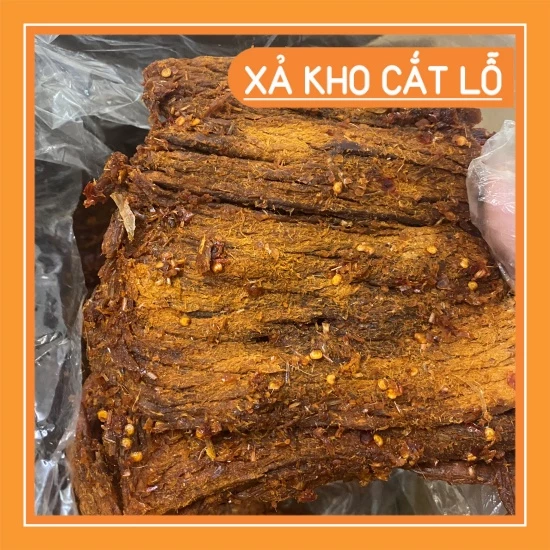 Bò khô miếng nhà làm loại ngon, hũ pet 100g | KingFood - Thế Giới Đồ Ăn Vặt - Đồ Ăn Vặt Hà Nội