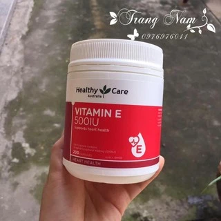 Vitamin E Healthy care 500iu lọ 200 viên Úc