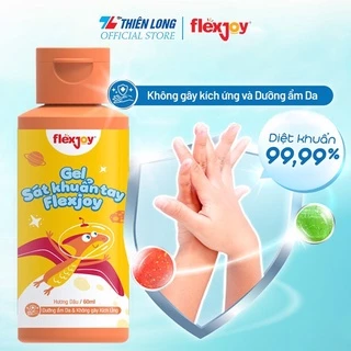 Gel sát khuẩn tay Thiên Long- Sạch khuẩn 99.99%, Không gây kích ứng da - Có 3 mùi hương (dâu, táo, mâm xôi) Flex-JHSA001