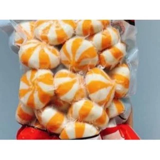 viên thả lẩu bánh bao nhân trứng PHUMARK gói 500g (màu cam) _ THỰC PHẨM NƯƠNG FOOD