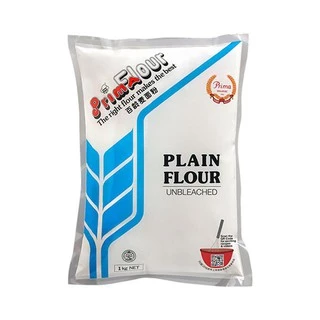 Bột plain four Prima màu xanh  biển 1 kg