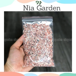 (200gr) Sỏi hồng size 2 - 5mm trang trí chậu cây cảnh terrarium bể cá Nia Garden