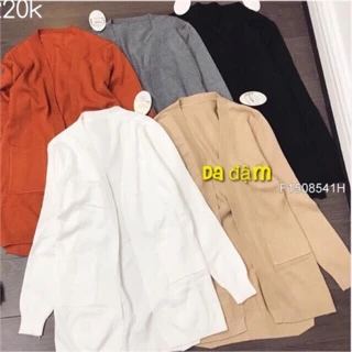 Áo khoác len cardigan dáng dài hàng nhập đẹp(có clip)[BÃO SALE CHƯA TỪNG CÓ]