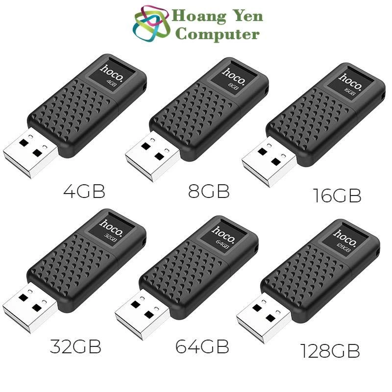 USB 2.0 Hoco UD6, Dung Lượng 16/32/64/128 GB - BH 1 Năm Chính Hãng - Hoàng Yến Computer