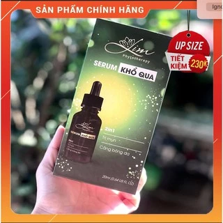 [Lọ to 20ml] Serum khổ qua handmade - 100% nguyên chất - giảm mụn, sáng da, chăm sóc da mặt hiệu quả cho chị em