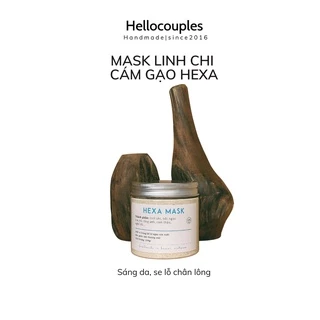 Mặt nạ dưỡng ẩm trắng da HexaMask Hellocouples se lỗ chân lông MN3