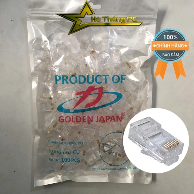 Hạt mạng đồng Golden Japan (100 hạt/túi) CHÍNH HÃNG