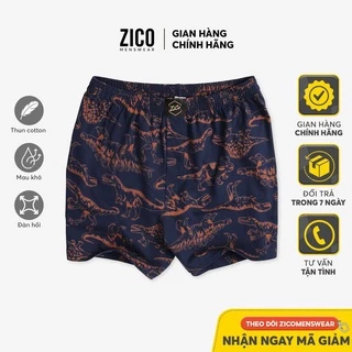 Quần ngủ nam mặc nhà ZICO MENSWEAR họa tiết Xanh Chữ D - DT11