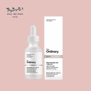 Serum Ordinary ngừa mụn sáng da, se khít lỗ chân lông Niacinamide 10% + Zinc 1%