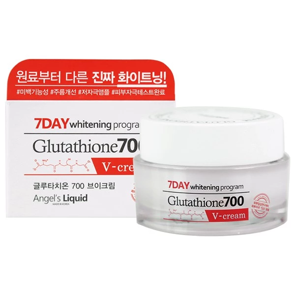 Kem Dưỡng Trắng Da 7Day Whitening Program Glutathione 700 V-Cream