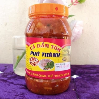 Cà dầm tôm Phú Thành 500g - Đặc sản Huế