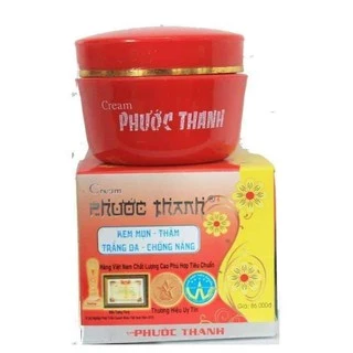 Kem mụn, thâm, trắng da, chống nắng. phước thanh 10g