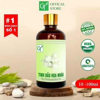 Tinh Dầu Hoa Nhài Nguyên Chất GT 100ml - Hương Thơm Nhẹ Nhàng, Dễ Chịu, Thơm Lâu - 100% Tự Nhiên