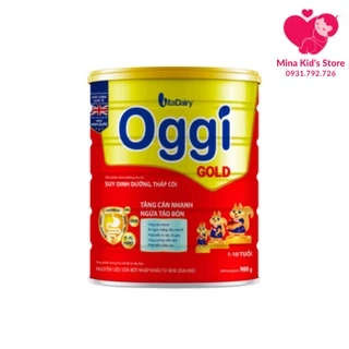 Sữa bột Oggi Suy dinh dưỡng Gold 900g