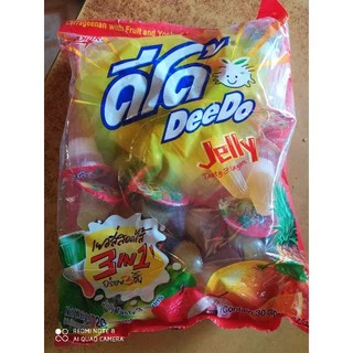 Thạch rau câu 3 tầng jelly thái lan túi 720 gam